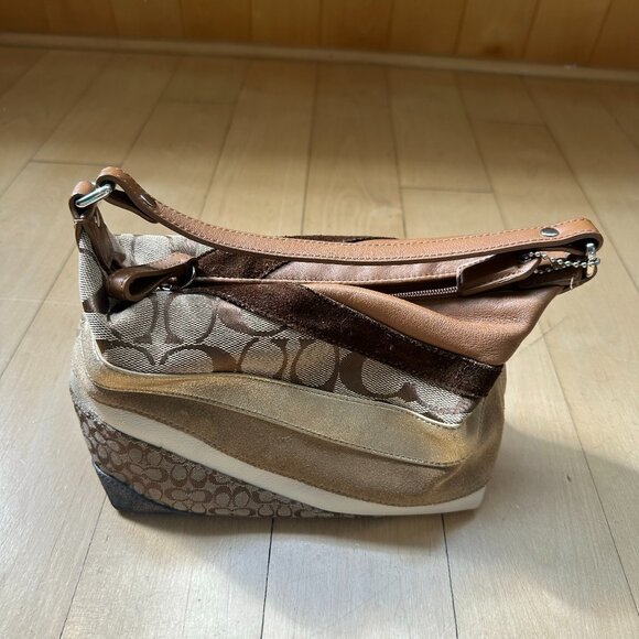 Vintage Early 2000s Y2K Coach Mini Bag Logo - Picture 1 of 3